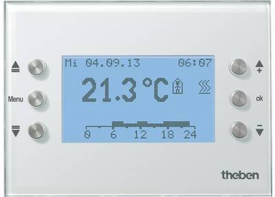 Theben 8269210 Temperaturregler VARIA 826 S WH KNX