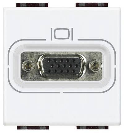 Legrand VGA-Anschluss Living&Light Weiß N4282 1 St.