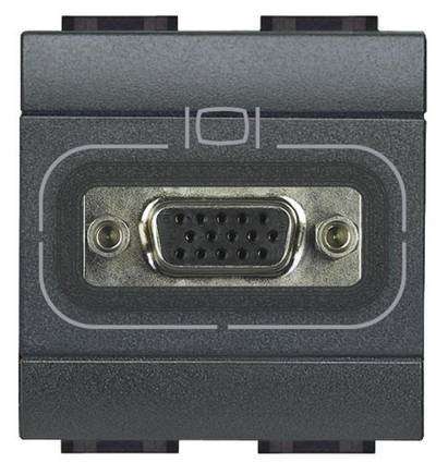 Legrand VGA-Anschluss Living&Light Grau L4282 1 St.