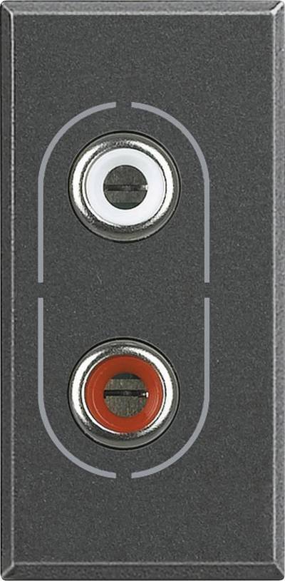 Legrand Cinch-Anschlussdose Axolute Anthrazit HS4281 1 St.