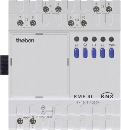 Theben 4930215 Schaltaktor RME 4 I KNX
