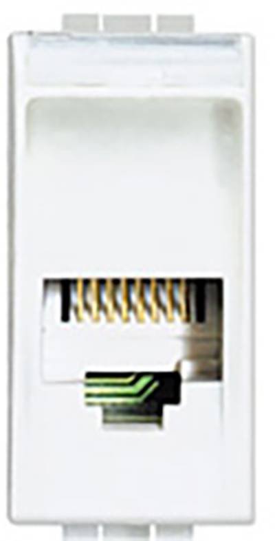 Legrand RJ11-Anschluß Living&Light Weiß N4258/11N 1 St.