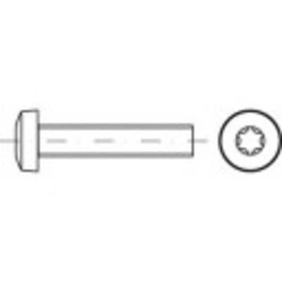 TOOLCRAFT TO-5379687 Linsenkopfschrauben M3 8 mm Innensechsrund Edelstahl A2 1000 St.