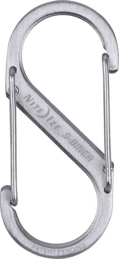NITE Ize NI-SB2-03-11 Karabiner S-Biner Gr. 2 50 mm x 22 mm 1 St.