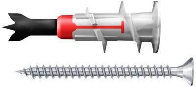 Fischer 545684 DuoBlade S K NV Gipskartondübel 1 Set