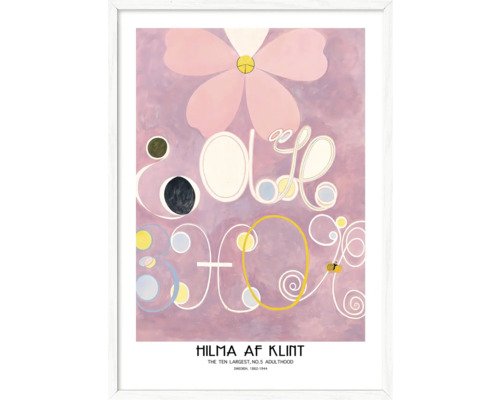 Gerahmtes Bild Af Klingt The Ten Largest No:5 75x105 cm