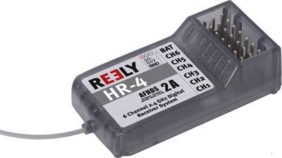 Reely HR-4 6-Kanal Empfänger 2,4 GHz Stecksystem JR