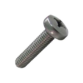 Tornillo din-7985 de cabeza cilíndrica abombada con hueco cruciforme, de acero inoxidable a2 y rosca métrica. - Rationalstock.es