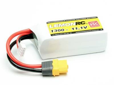 LemonRC Modellbau-Akkupack (LiPo) 11.1 V 1300 mAh Zellen-Zahl: 3 35 C Softcase XT60