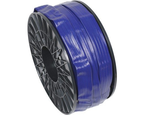 Industrieschlauch/Flachschlauch 1 1/4" (31,7 mm) blau, Meterware