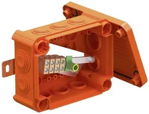 OBO Bettermann 7205740 Abzweigkasten mit Schraubklemmen, halogenfrei (L x B) 150 mm x 116 mm 1 St.