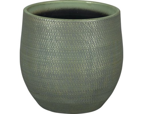 Passion for Pottery Übertopf Boaz Ø 20 H 18 cm grün