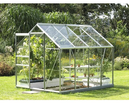 Gewächshaus Vitavia Venus 5000 195x257 cm aluminium