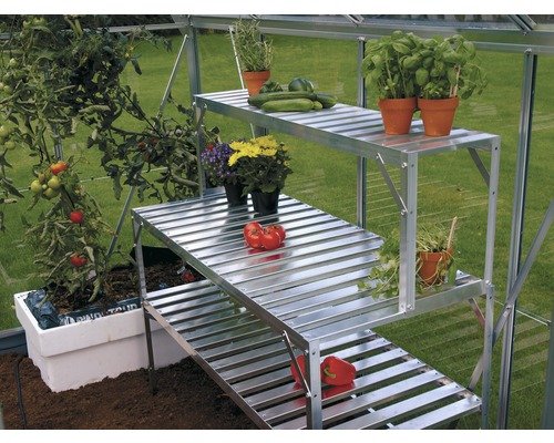 Tischaufsatz Vitavia für Aluminiumtisch 121x28x39 cm