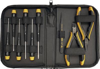 Bernstein Tools for Electronics SERVICE-SET CARAT 2250 Werkzeugset ESD in Tasche 9teilig