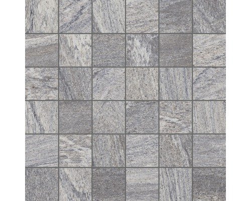 Feinsteinzeugmosaik Sahara gris 30x30 cm