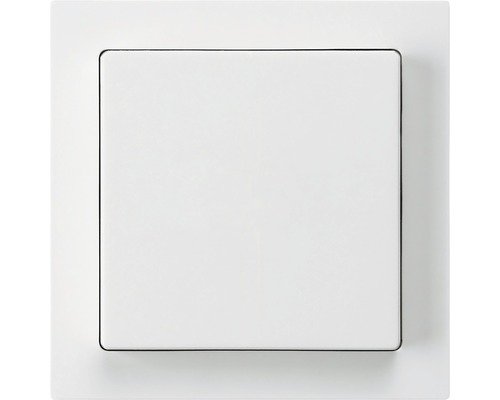 Frontplatte Druckschalter weiss