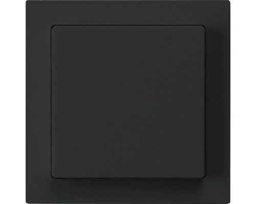 Frontplatte Druckschalter schwarz
