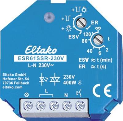 Stromstoß-Schalter Unterputz Eltako ESR61SSR-230V 1 Schließer 230 V 2 A 400 W 1 St.