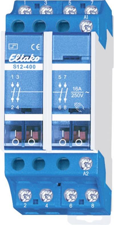 Stromstoß-Schalter Hutschiene Eltako S12-400-230V 4 Schließer 230 V 10 A 2300 W 1 St.
