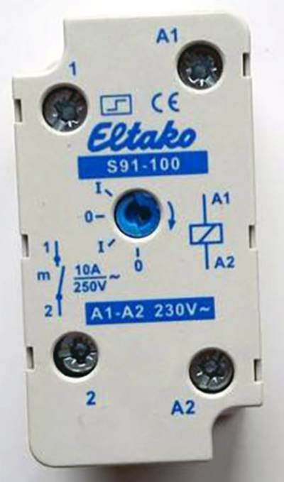 Stromstoß-Schalter Aufputz Eltako S91-100-230VAC 1 Schließer 230 V/AC 10 A 1 St.