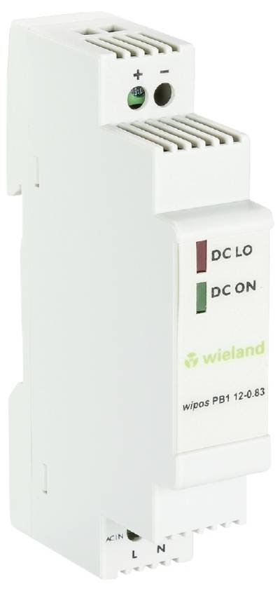 Wieland Electric 81.000.6302.0 Schaltnetzteil 12 V 0.83 A 10 W Inhalt 1 St.