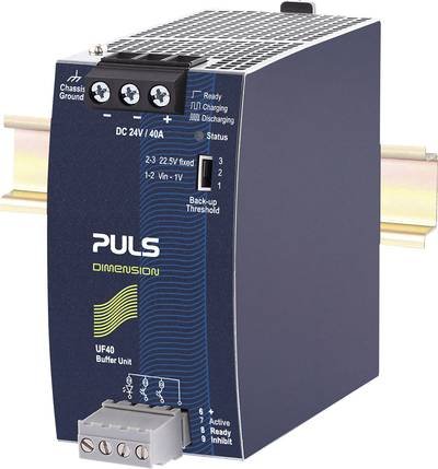 PULS UF40.241 Puffermodul für Schienenmontage 24 V/DC 40 A Inhalt 1 St.