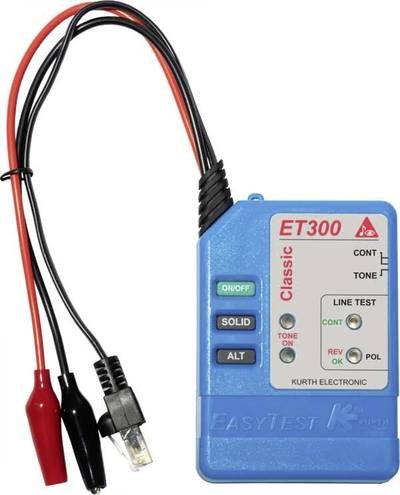 Kurth Electronic Easytest 300 Leitungssucher Durchgang, Identifikation, Leitungsverfolgung, Unterbrechung
