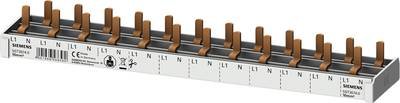 Siemens 5ST36740 Sammelschiene Anzahl Reihen 2 10 mm² 63 A 230 V Leiter-Typ = L, N 1 St.