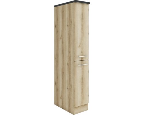 Optifit Apothekerschrank Livorno290 BxTxH 30x60x174,4 cm wildeiche matt strukturiert zerlegt