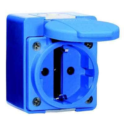 Bals Elektrotechnik 724 Schutzkontakt-Steckdose IP44 Grau