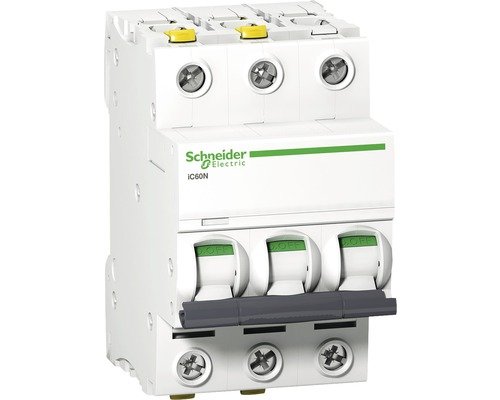 Leistungsschalter Schneider 3-pol 32A C iC60N 6kA