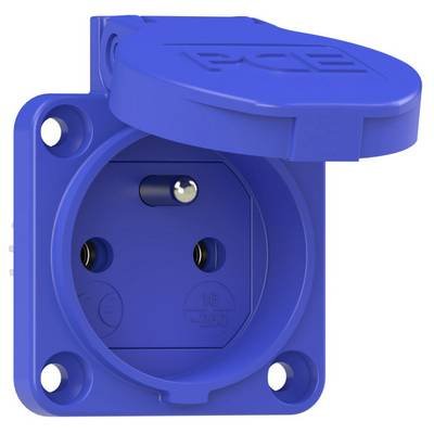 PC Electric 108-0bc Schutzkontakt-Steckdose IP54 Blau