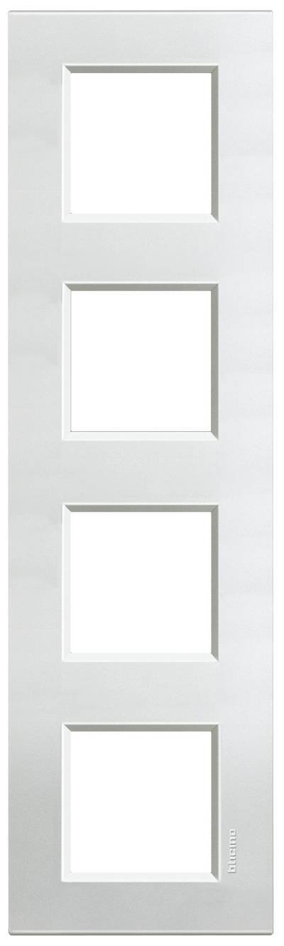 Legrand Rahmen Living&Light Silber LNA4802M4AG 1 St.