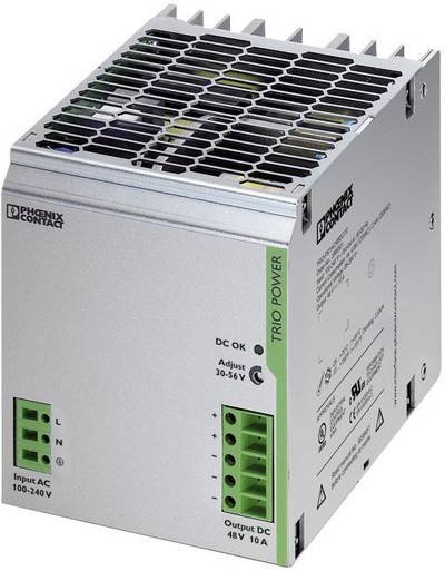 Phoenix Contact 2866501 Hutschienen-Netzteil (DIN-Rail) 48 V/DC 10 A 480 W Anzahl Ausgänge:1 x Inhalt 1 St.