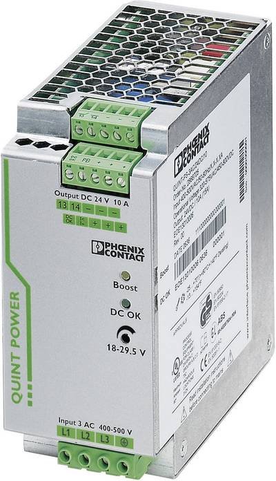 Phoenix Contact 2866705 Hutschienen-Netzteil (DIN-Rail) 24 V/DC 10 A 240 W Anzahl Ausgänge:1 x Inhalt 1 St.
