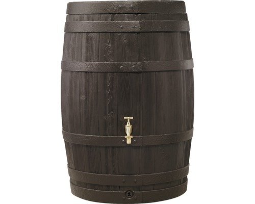 Regenfass Barrica 420 L, braun
