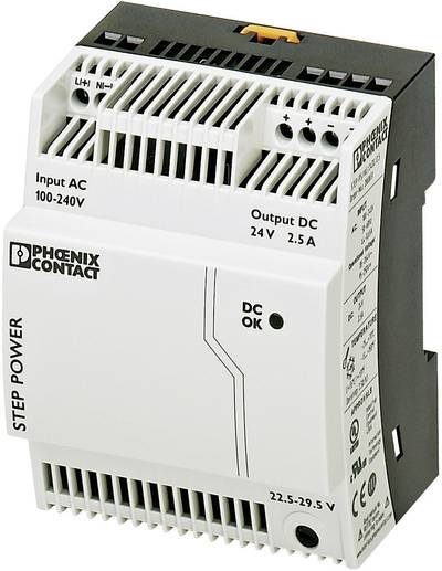 Phoenix Contact 2868651 Hutschienen-Netzteil (DIN-Rail) 24 V/DC 2.75 A 60 W Anzahl Ausgänge:1 x Inhalt 1 St.