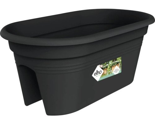 Blumenkasten Elho Vibia Campana Kunststoff 55 cm x 30 cm x 23 cm schwarz