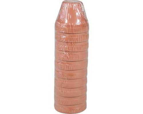 Pflanztopf Spang Ton Ø 3,5 cm H 12 cm terracotta