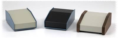 Hammond Electronics 1456PH1BKBU Pult-Gehäuse (L x B x H) 217 x 356 x 81 mm Aluminium Blau, Schwarz 1 St.