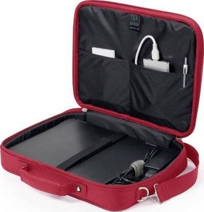 Dicota Notebook Tasche Eco Multi BASE Passend für maximal: 43,9 cm (17,3") Rot