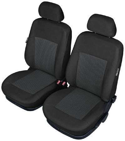 HP Autozubehör 22200 Sitzschoner Polyester Schwarz Fahrersitz, Beifahrersitz