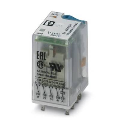 Phoenix Contact REL-IR4/24DC/4X21 Relais 24 V/DC 6 A 4 Wechsler 1 St.