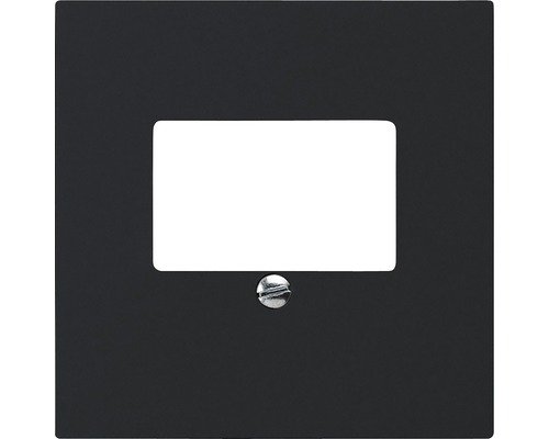 Frontplatte Kallysto T+T 6p RJ45 Steckdose schwarz
