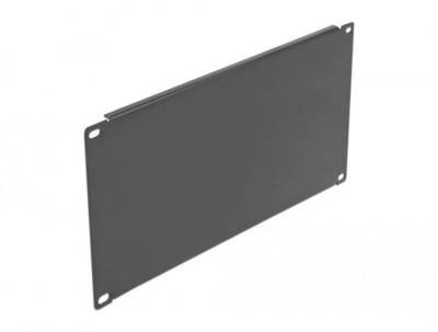 Delock 66665 19 Zoll Netzwerkschrank-Blindabdeckung 4 HE Schwarz