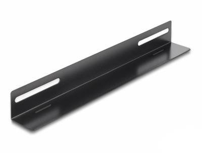 Delock 66867 19 Zoll Tragplatte Geeignet für Schranktiefe: 300 mm Schwarz
