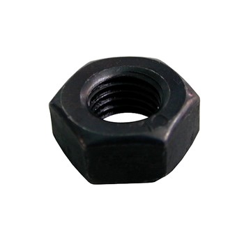 Tuerca din-934 hexagonal, de acero (c-10) y rosca métrica fina - Rationalstock.es
