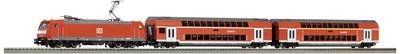 Piko H0 59102 H0 PSCwlan S-Set BR 146 mit 2 Dosto der DB AG