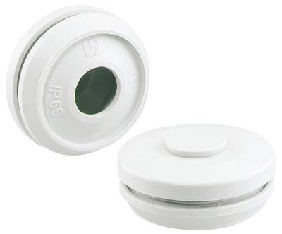 Spelsberg 26013201 Doppelmembranstutzen UV-beständig, halogenfrei Weiß 1 St.